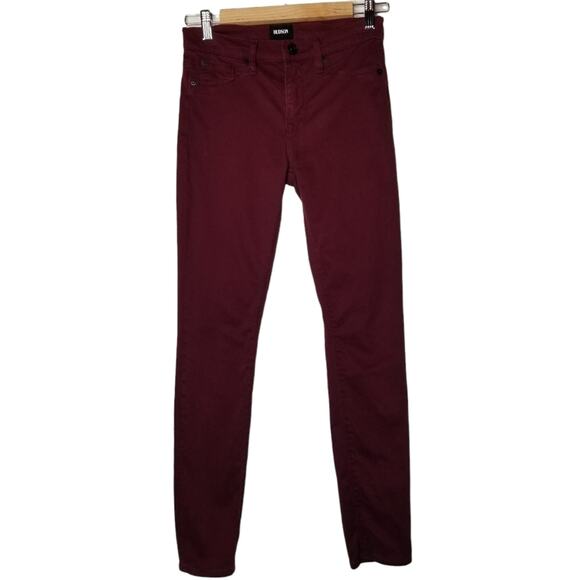 Hudson Nico Midrise Ankle Super Skinny FP RGRT WMA407SMT Hudson Skinny Jeans 25 - Picture 9 of 9